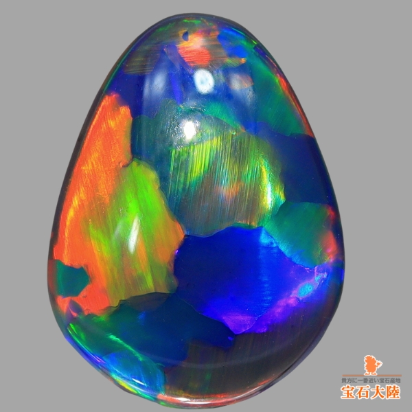 新着□天然ブラックオパール 2.57ct 【最高峰クオリティー